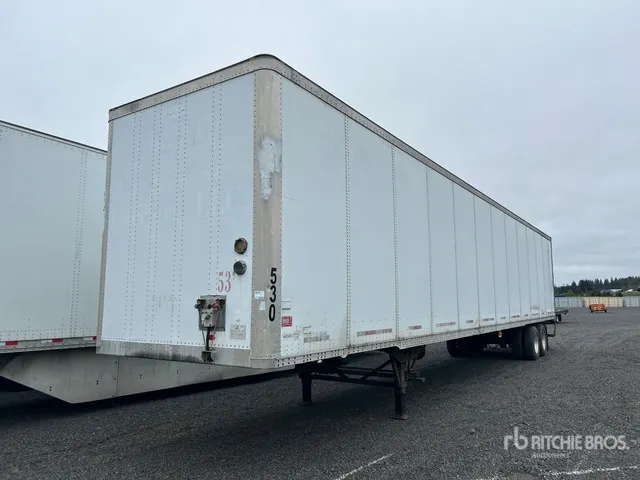 2007 Wabash 53 ft x 102 in T/A Van Trailer