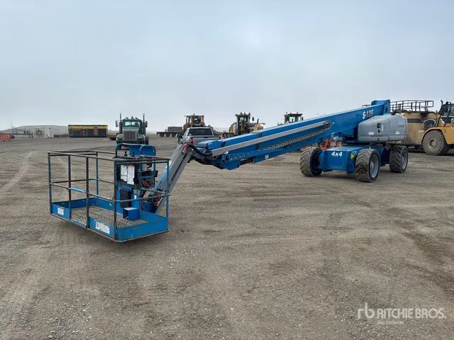 2014 Genie S125 4WD Diesel Telescopic Boom Lift