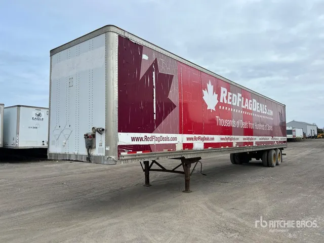 2004 Wabash 53 ft x 102 in T/A Van Trailer