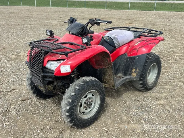 2012 Honda Rancher 4x4 420 ATV