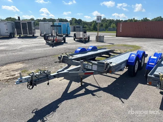 2019 Demco AT7000P T/A 1 Car Open Car Carrier Trailer
