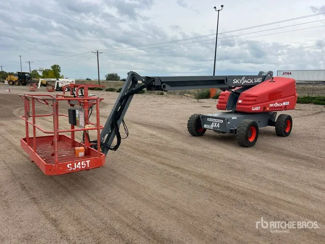 2017 Skyjack SJ45T 4WD Diesel Telescopic Boom Lift