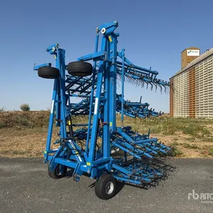 2014 Carre Repliage Ciseaux 12 m Herse Etrille Porte 12 m 3-Point Rod Weeder