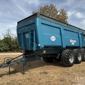 2011 Maupu TDM25 Benne Cerealiere 3 Essieux 22.45 T Tri/A Grain Trailer