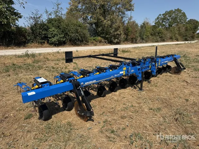 2022 New Holland SRC 12R-50 Bineuse 12 Rangs Porte 3-Point 12 Rows Rod Weeder