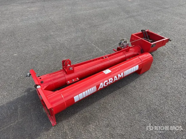 2024 Agram 220-4 220 mm x 4 m Vis A Grain Hydraulic Swing Grain Auger