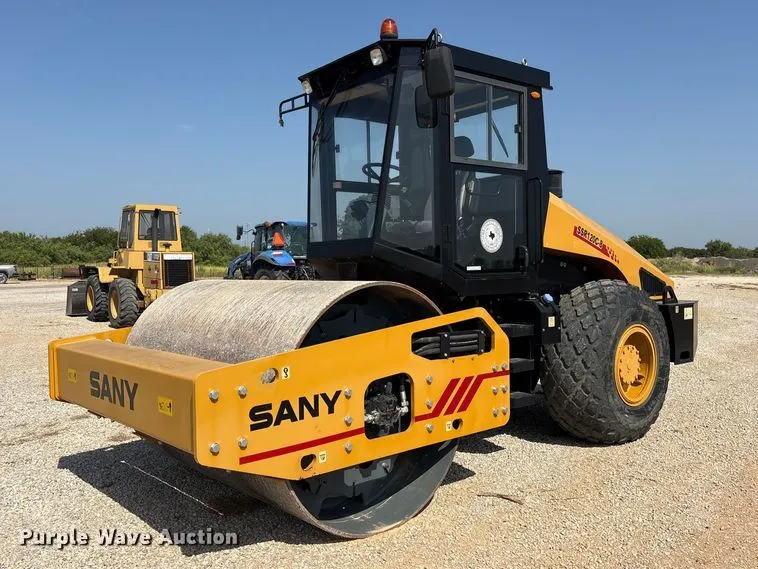 2022 Sany SSR120C-8 single drum vibratory roller
