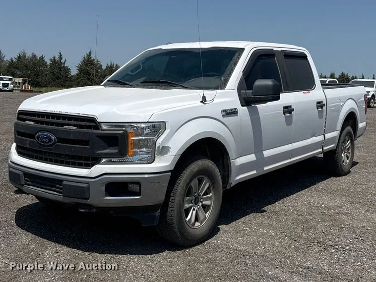 2018 Ford F150 Crew Cab pickup truck