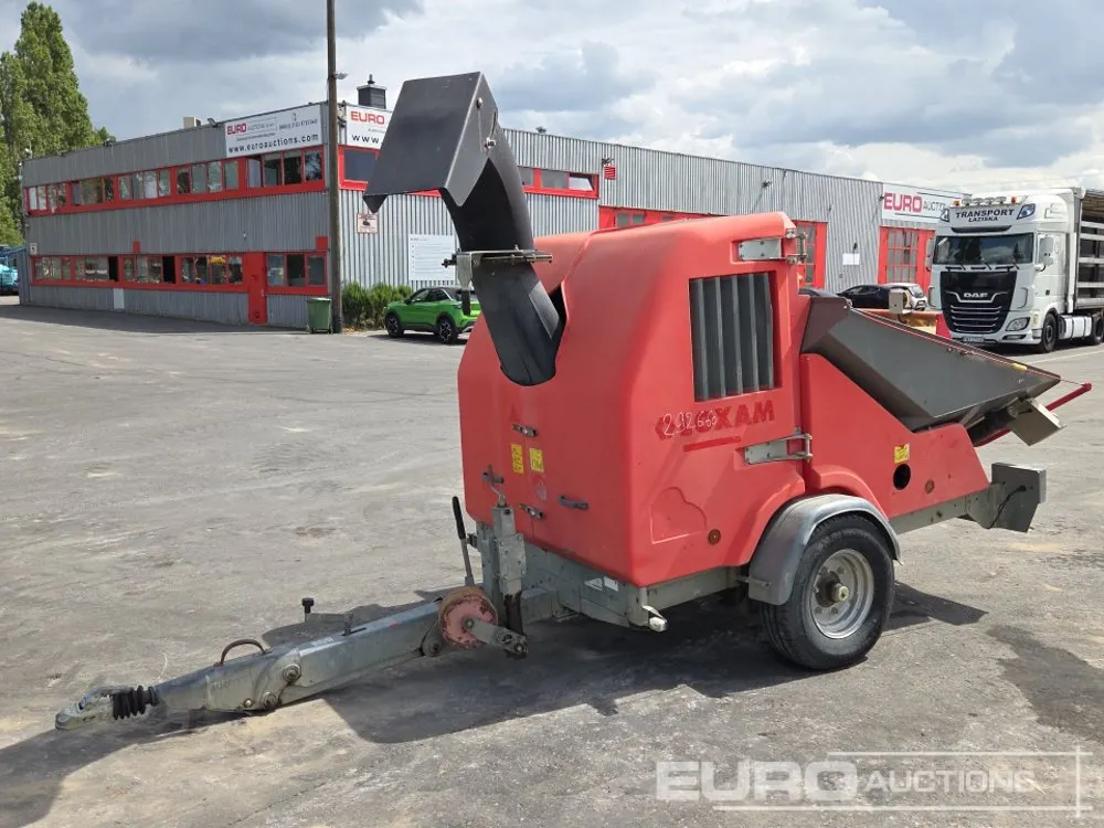 TS Industrie Single Axle Woodchipper (French Reg. Docs Available)