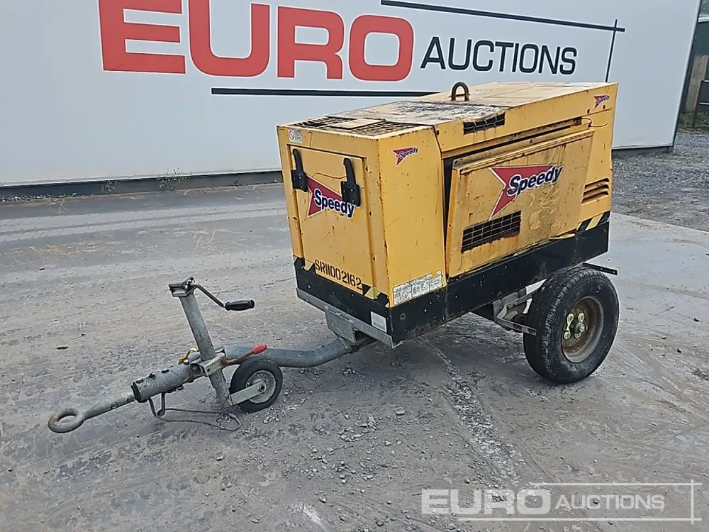 2014 Single Axle Diesel Welder Generator, Kubota Engine