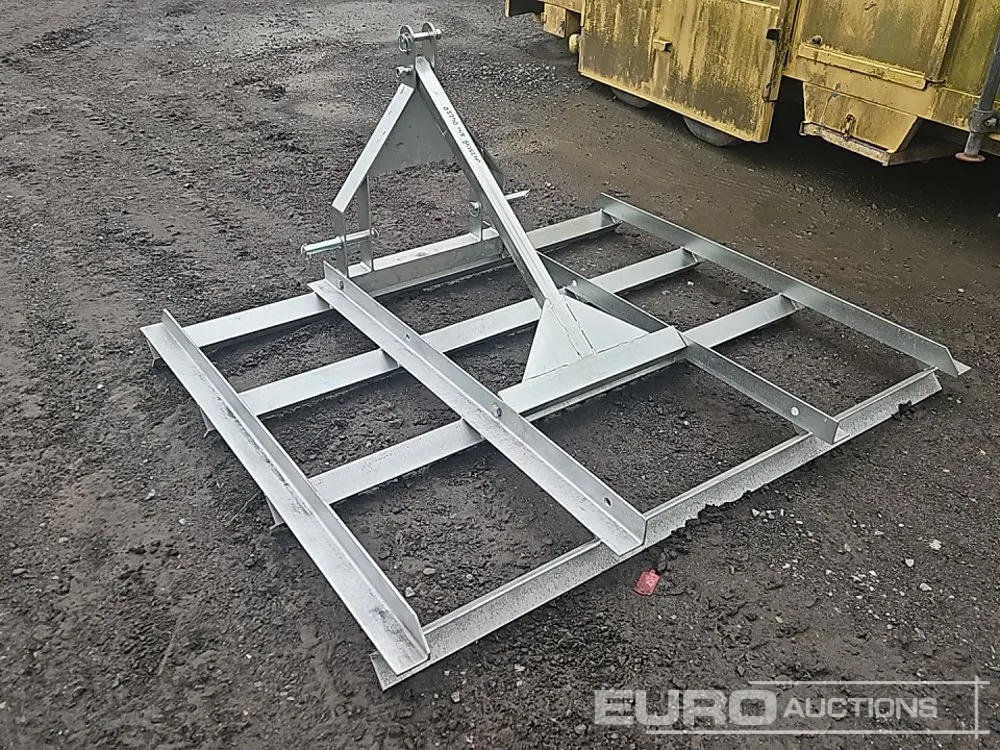 Unused Reversable Galvanised Land Leveler