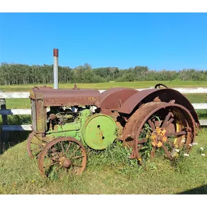 1927 John Deere D Tractor On Steel Wheels- Not Running