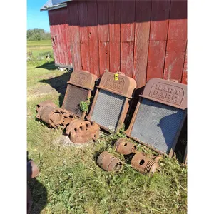 Hart Parr Tractor Parts, (3) Radiators, Engine Block and Head, more