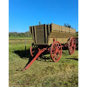 Large Grain Tank Wagon, Box Rebuilt, Purchased New In 1925