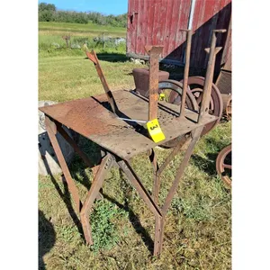 Welding Table Made from Avery Tractor Radiator Stand
