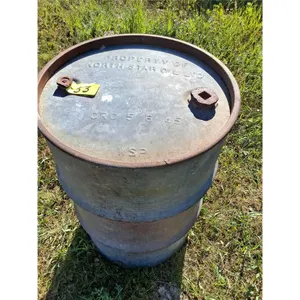 Northstar Oil Co. 50 gal. Steel  Gas Barrel