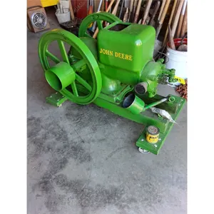 Vintage 1940 John Deere Stationery Engine,  3hp, New Pistons, Rings, Gas Tank- Running Condition