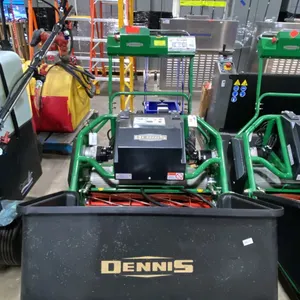 DENNIS ES-860 COMMERCIAL ELECTRIC WALK BEHIND REEL MOWER WITH ZIVAN ELECTRIC CHARGING SYSTEM
