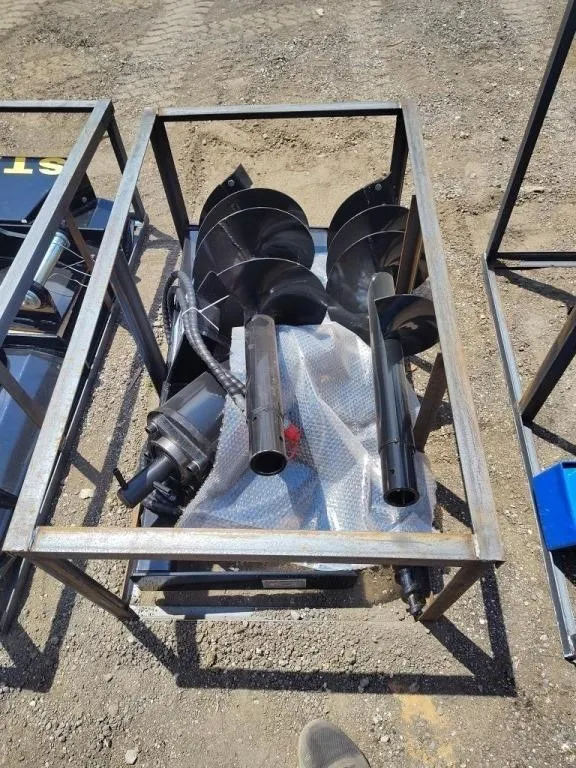 2026 MOWER KING Skid Steer Auger SSECAG-Y With 3 B