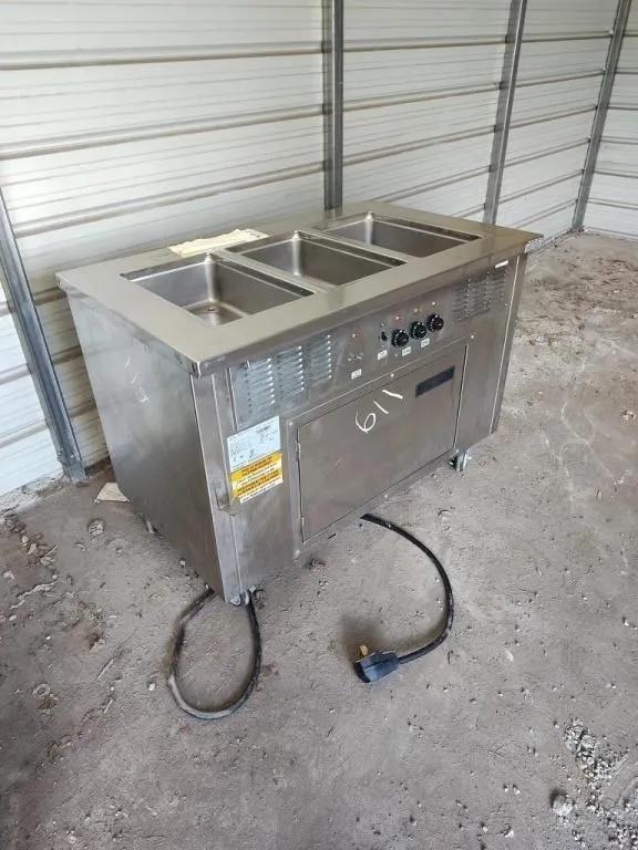 ELECTRIC HOT FOOD SERVING COUNTER