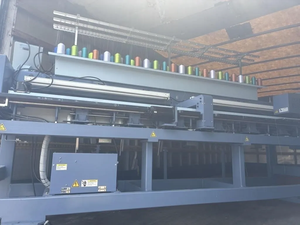 6station embroidering machine, not tested