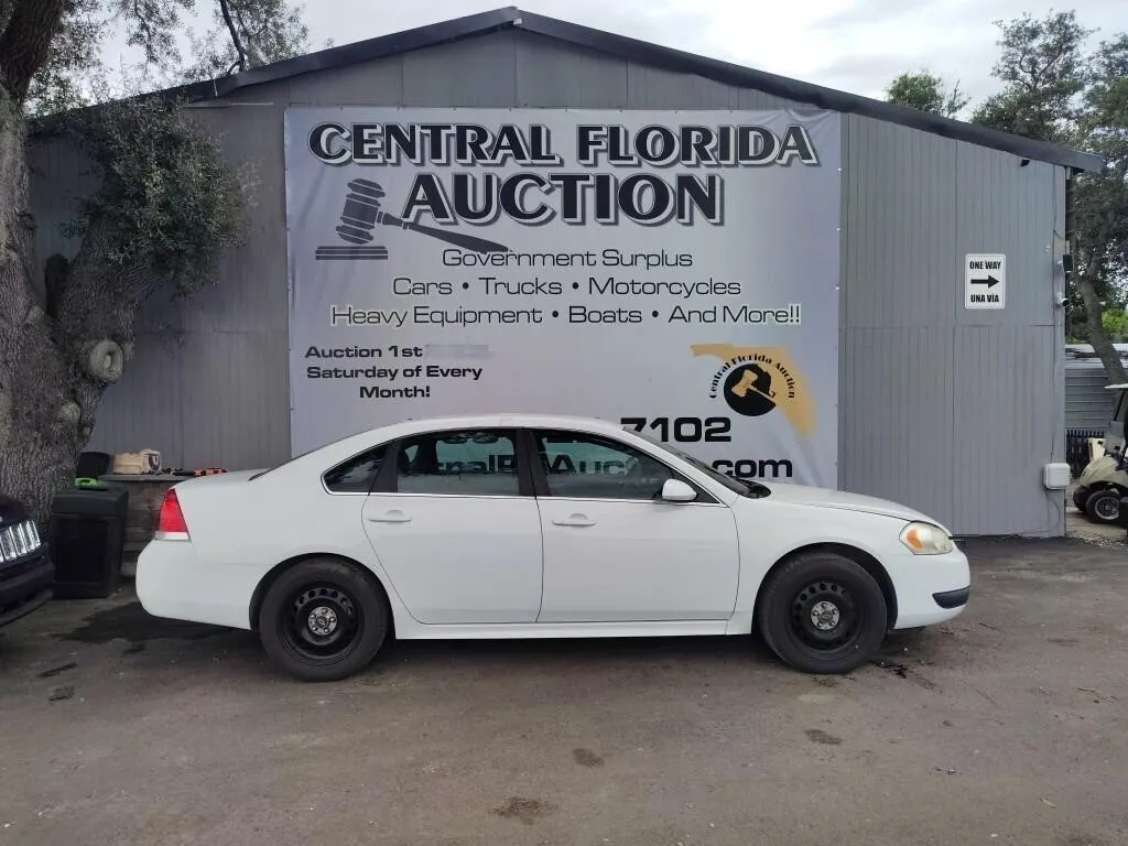 2013 Chevrolet Impala RUNS/MOVES Police