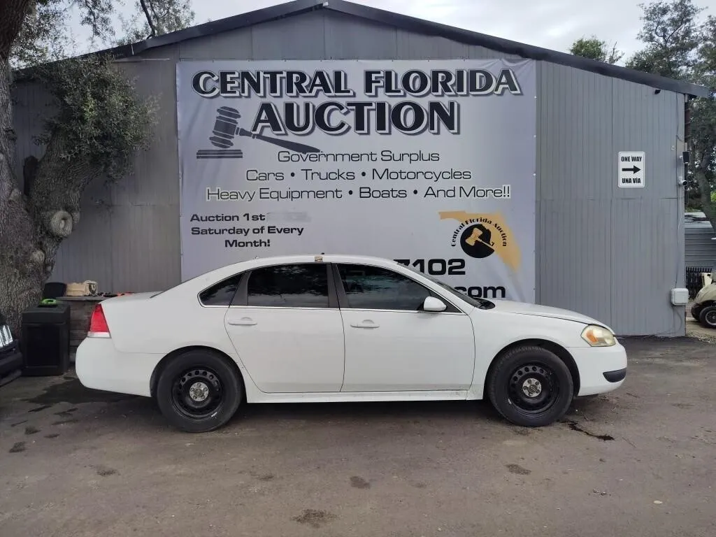 2013 Chevrolet Impala RUNS/MOVES Police