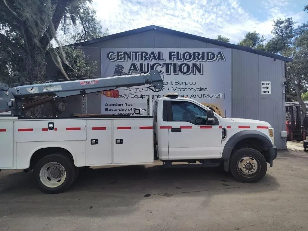 2019 Ford F550 RUNS/MOVES 4WD