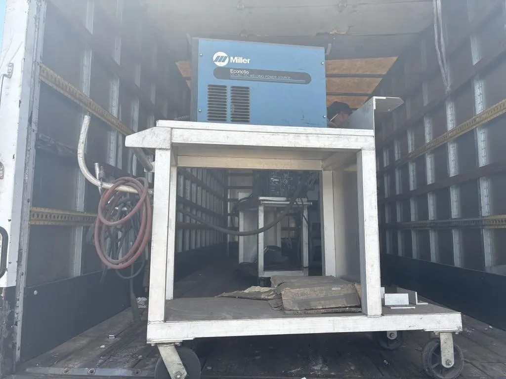 Miller welder- on cart