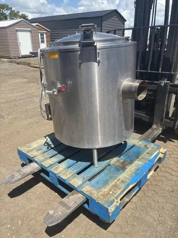 Groen gas steam kettle