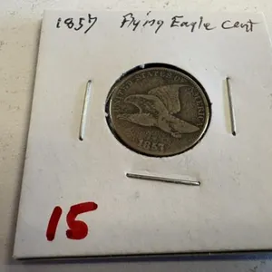 1857 FLYING EAGLE CENT