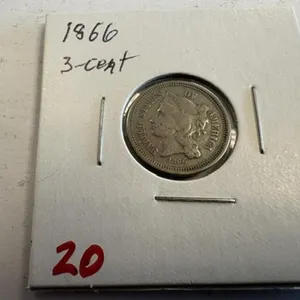 1866 3-CENT