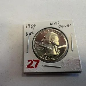 1964 WASHINGTON QUARTER