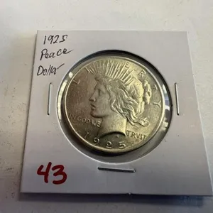 1925 PEACE DOLLAR