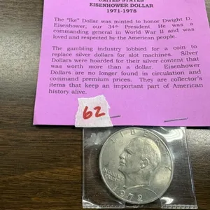 1972 EISENHOWER DOLLAR
