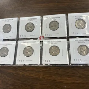 8-JEFFERSON NICKELS