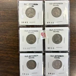 6-JEFFERSON NICKELS