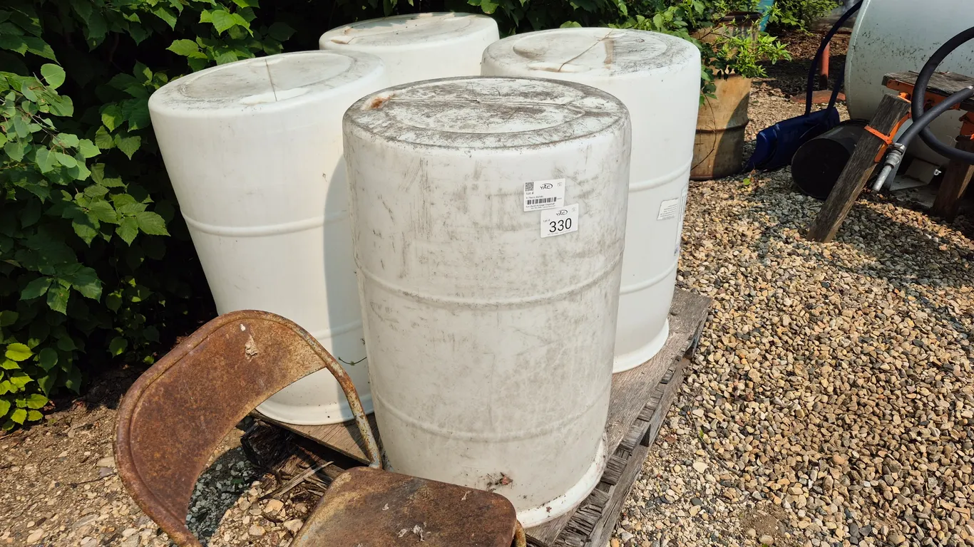4- Plastic Barrels