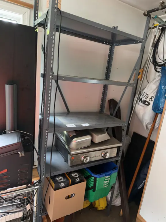 Metal Shelf - Contents Not Included