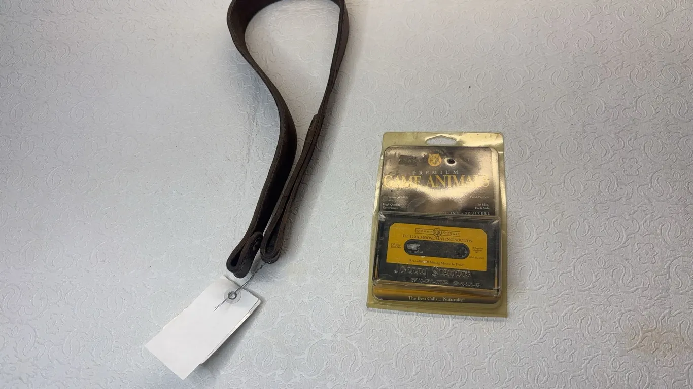 WINCHESTER GUN SLING & JOHNNY STEWART MOOSE CALL