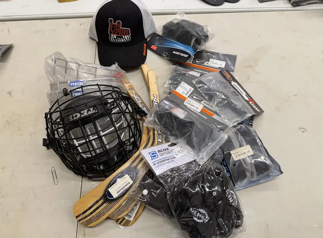 Assorted Sports Equipment