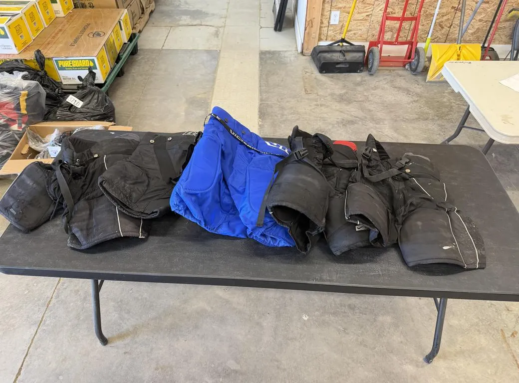(5) Hockey Pants (Assorted Sizes & Brands)
