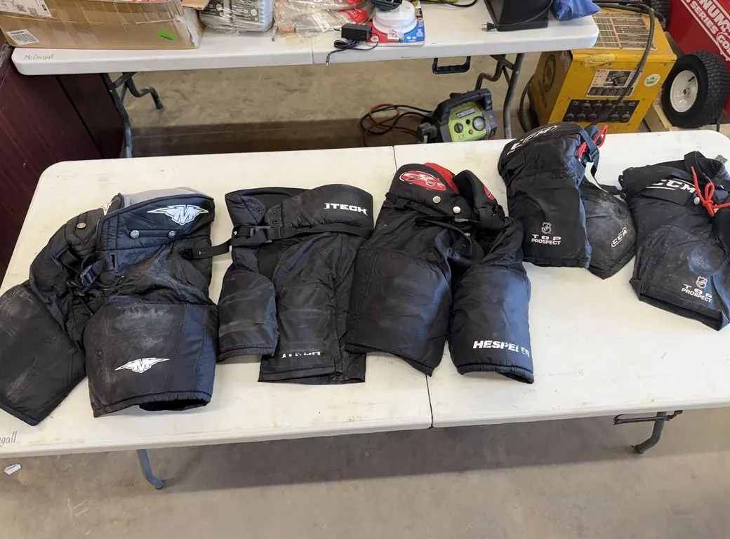 (5) Hockey Pants (Assorted Sizes & Brands)