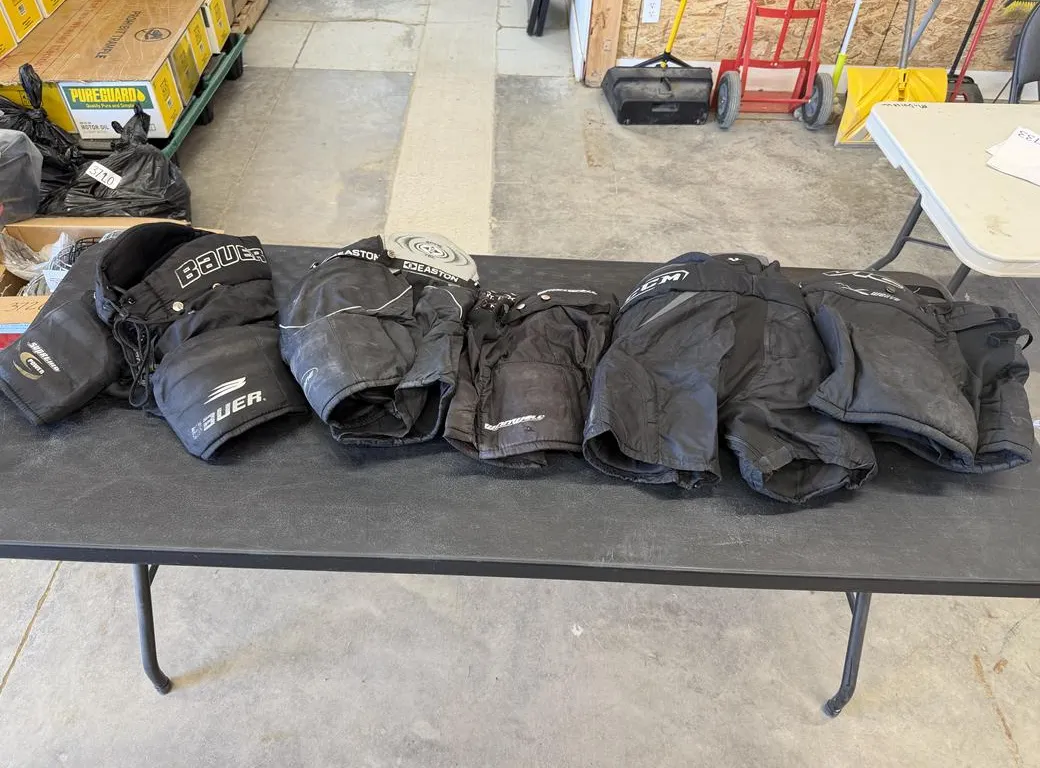 (5) Hockey Pants (Assorted Sizes & Brands)