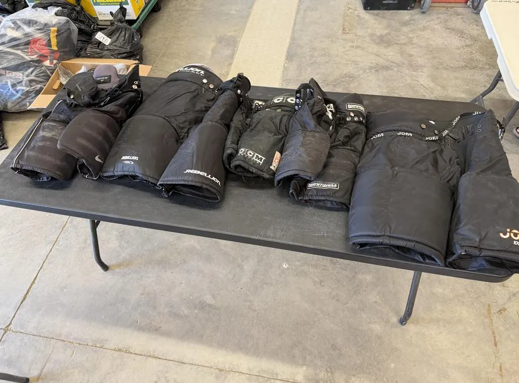 (5) Hockey Pants (Assorted Sizes & Brands)