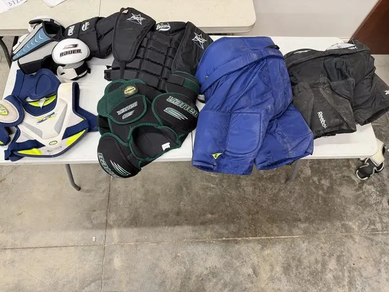 Hockey Shoulder Pads (Assorted Sizes & Baseball Catcher Pads)