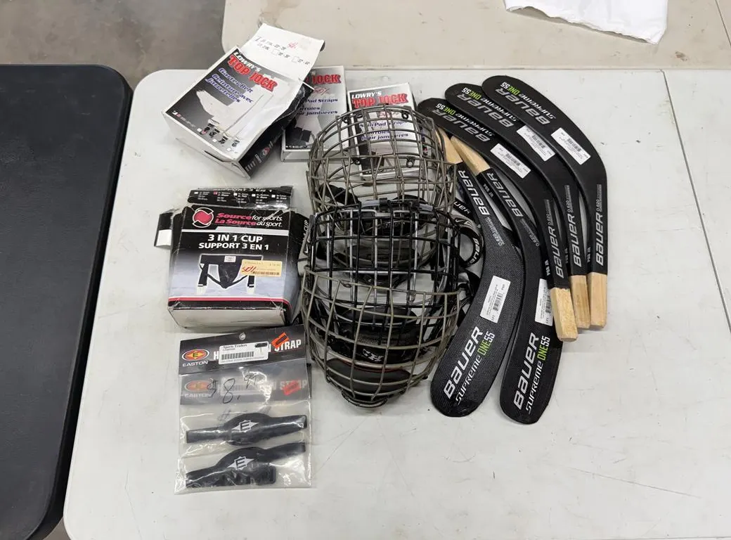 Assorted Sports Equipment