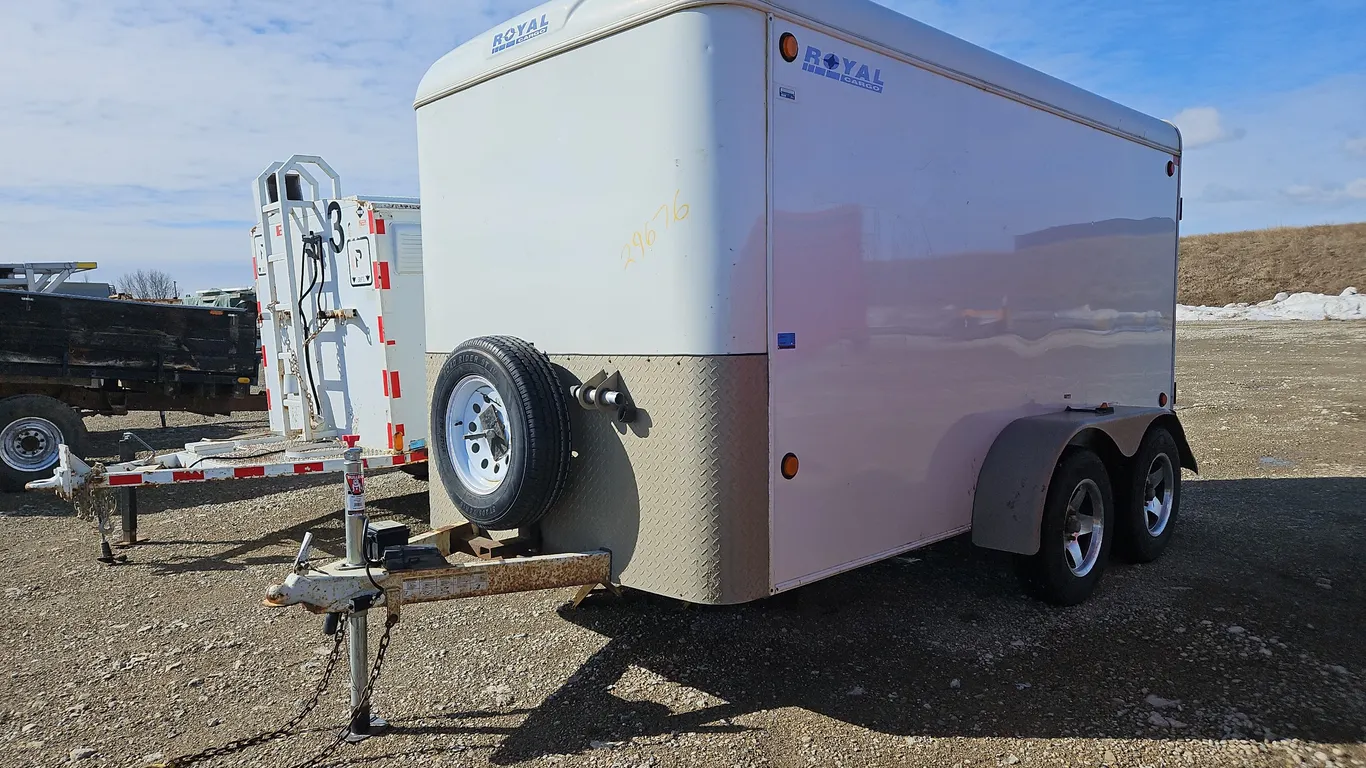 2008 Royal Cargo Trailer CHT35-612-66 T/A 12ft Enclosed Trailer