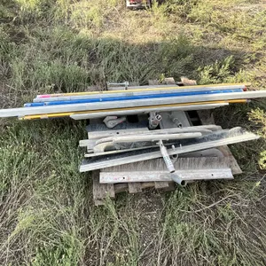 PALLET OF CONCRETE FINISHING TOOLS