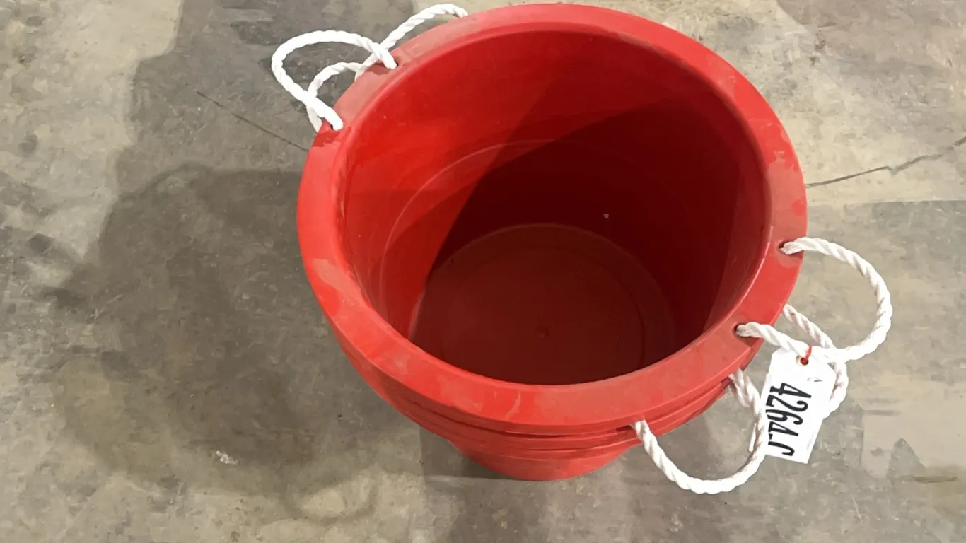 3 - 67 LTR UTILITY BUCKETS - LOCATED IN SHOP